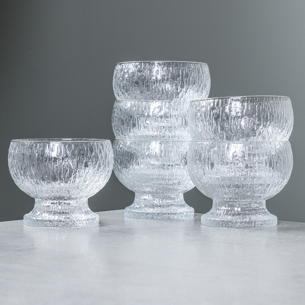 Timo Sarpaneva, 6 st dessertskålar "Kekkerit"